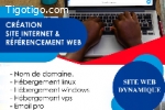 Hébergement Web /Prestations de services digitaux