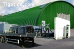 Unité mobile de construction hangars métalliques